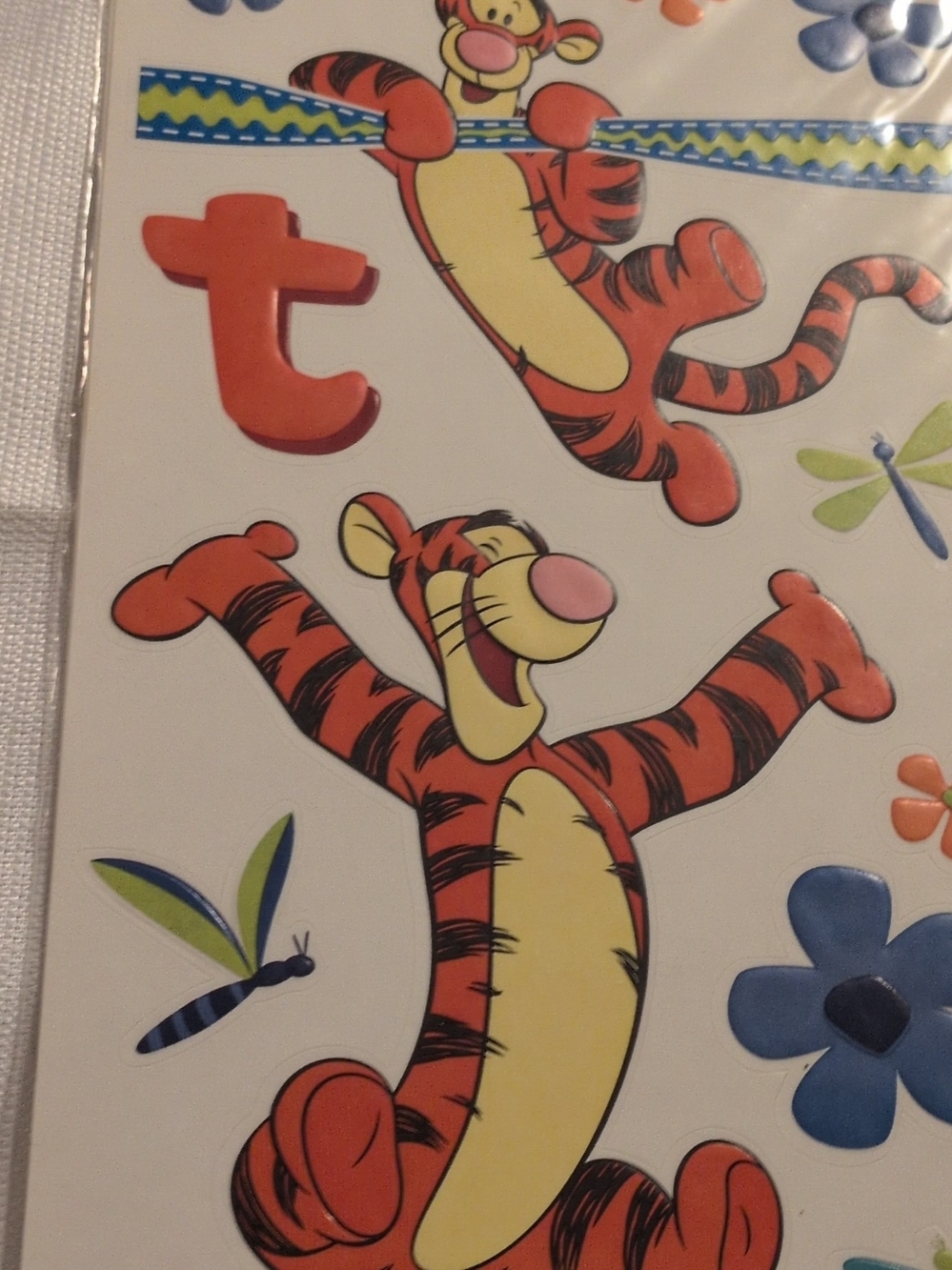 Tigger Peel-and-Stick Wall Decals - Orange
